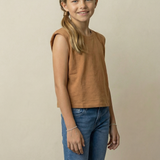 Camiseta Infantil Luisa Caramelo