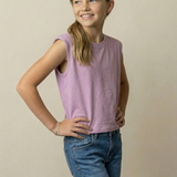 Camiseta Infantil Luisa Lilás