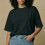 Camiseta Oversized Lilia Preta
