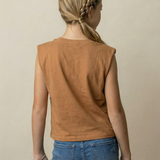Camiseta Infantil Luisa Caramelo