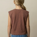 Camiseta Infantil Luisa Chocolate