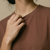 Camiseta Oversized Lilia Marrom