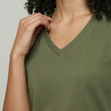 Camiseta Feminina Manuela Verde Oliva