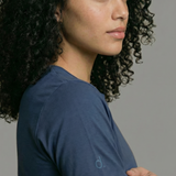 Camiseta Feminina Manuela Azul