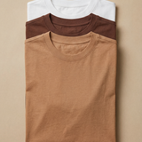 Kit Oversized Lilia - Caramelo, Marrom e Off White